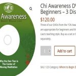 Chi Awareness DVDs for Beginners – 3 Disc Set