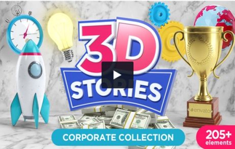 3D STORIES – Icons Explainer Toolkit